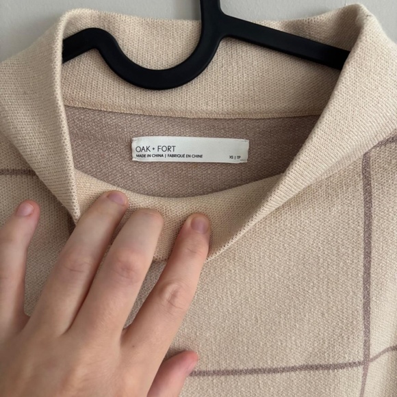 Oak and Fort Sweater (Cream color) - Size XS - Picture 3 of 3